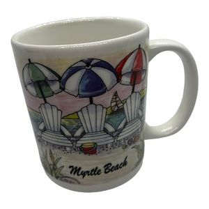 Myrtle Beach South Carolina Souvenir Coffee Mug Cup 10 ounces